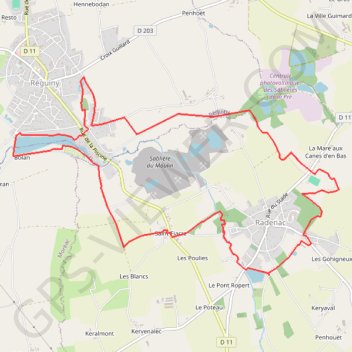 Itinéraire Circuit du P'tit Tacot, distance, dénivelé, altitude, carte, profil, trace GPS