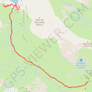 Itinéraire Valgrisenche Randonnée, distance, dénivelé, altitude, carte, profil, trace GPS