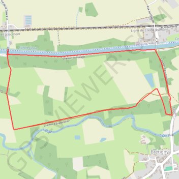 Itinéraire Circuit de découverte de la vallée d'Or - Babœuf, distance, dénivelé, altitude, carte, profil, trace GPS
