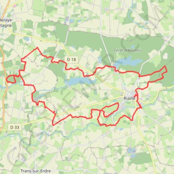 Itinéraire Sortie VTT dans l'après-midi, distance, dénivelé, altitude, carte, profil, trace GPS