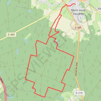 Itinéraire Foulées du val d'amour 17km, distance, dénivelé, altitude, carte, profil, trace GPS