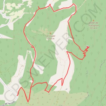 Itinéraire Les aiguiers de Saint Saturnin lèz Apt, distance, dénivelé, altitude, carte, profil, trace GPS