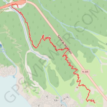 Itinéraire Gare des Glaciers, distance, dénivelé, altitude, carte, profil, trace GPS