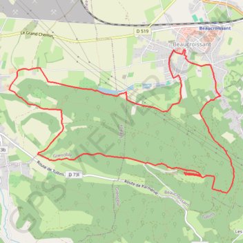 Itinéraire Parmenie, distance, dénivelé, altitude, carte, profil, trace GPS