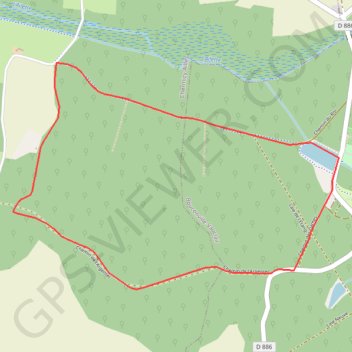 Itinéraire L'Argentel, distance, dénivelé, altitude, carte, profil, trace GPS