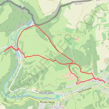 Itinéraire À LA CROISÉE DES VALLÉES, distance, dénivelé, altitude, carte, profil, trace GPS