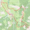 Itinéraire Arlanc - Dore - Le Montbrichet, distance, dénivelé, altitude, carte, profil, trace GPS