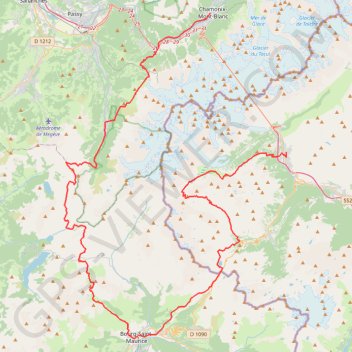 Itinéraire Sur les Traces des Ducs de Savoie (TDS), distance, dénivelé, altitude, carte, profil, trace GPS