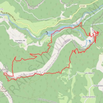 Itinéraire Châtelus Cyclisme, distance, dénivelé, altitude, carte, profil, trace GPS