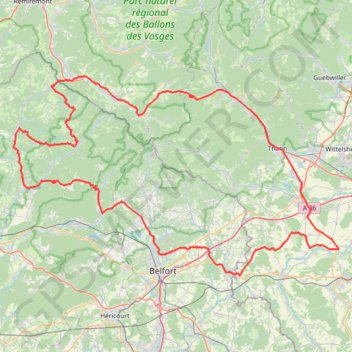 Itinéraire Track liberty-2023-12-08T22:32:27.640Z, distance, dénivelé, altitude, carte, profil, trace GPS