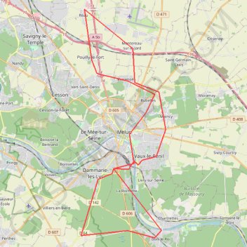 Itinéraire ESD B 4-18046485, distance, dénivelé, altitude, carte, profil, trace GPS