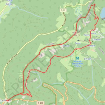 Itinéraire Sentier des Contrebandiers, distance, dénivelé, altitude, carte, profil, trace GPS