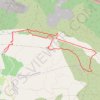 Itinéraire Vallon de Valtrède en partant de Beaumenière, distance, dénivelé, altitude, carte, profil, trace GPS