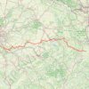 Itinéraire De Melun à Vaudémont dans les Vosges, distance, dénivelé, altitude, carte, profil, trace GPS