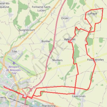 Itinéraire Cycling, distance, dénivelé, altitude, carte, profil, trace GPS