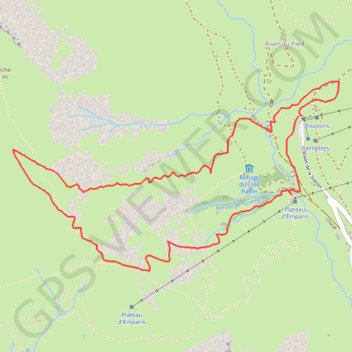 Itinéraire Serre Bernard, en boucle, distance, dénivelé, altitude, carte, profil, trace GPS