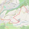 Itinéraire Glanes - Bretenoux, distance, dénivelé, altitude, carte, profil, trace GPS