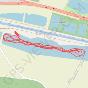 Itinéraire Perthes Course, distance, dénivelé, altitude, carte, profil, trace GPS
