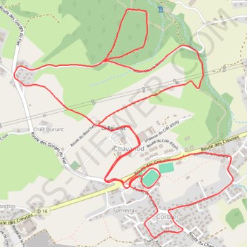 Itinéraire La Petite Ronde, distance, dénivelé, altitude, carte, profil, trace GPS