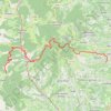 Itinéraire TdPD 100Km Rando 2 V2, distance, dénivelé, altitude, carte, profil, trace GPS