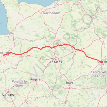 Itinéraire Parcours 1, distance, dénivelé, altitude, carte, profil, trace GPS