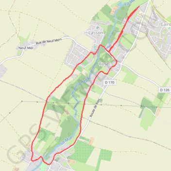 Itinéraire 20240106 Course à l'extérieur, distance, dénivelé, altitude, carte, profil, trace GPS