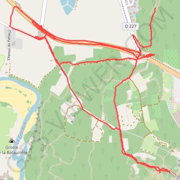 Itinéraire Partie nord du Topoguide du Gard No. 41, distance, dénivelé, altitude, carte, profil, trace GPS