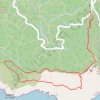 Itinéraire La Seyne - Le Cap Sicié, distance, dénivelé, altitude, carte, profil, trace GPS