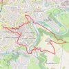 Itinéraire RODEZ EN VILLE, distance, dénivelé, altitude, carte, profil, trace GPS