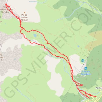 Itinéraire Les Portes de Montmélian (Lauzière), distance, dénivelé, altitude, carte, profil, trace GPS