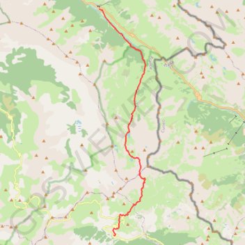 Itinéraire GR5 J8 l'Arche Bousseiyas-19472700, distance, dénivelé, altitude, carte, profil, trace GPS
