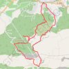 Itinéraire Les Gorges du Caramy, distance, dénivelé, altitude, carte, profil, trace GPS