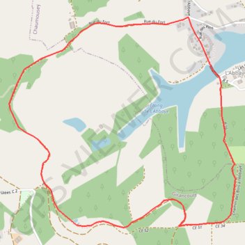 Itinéraire Circuit du Fort de Girancourt, distance, dénivelé, altitude, carte, profil, trace GPS