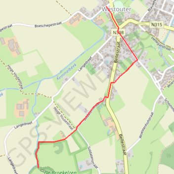 Itinéraire DSW20701nietGR, distance, dénivelé, altitude, carte, profil, trace GPS