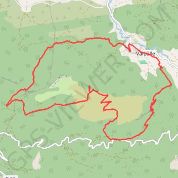 Itinéraire Chapelle Saint Pons et tour de la montagne de Sumiou, distance, dénivelé, altitude, carte, profil, trace GPS