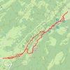 Itinéraire Mont Tendre depuis Le Pré de Bière, distance, dénivelé, altitude, carte, profil, trace GPS