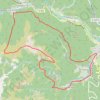 Itinéraire 2025/04/24 Serre de More, portail de Roquandouire en circuit depuis Andabre, distance, dénivelé, altitude, carte, profil, trace GPS