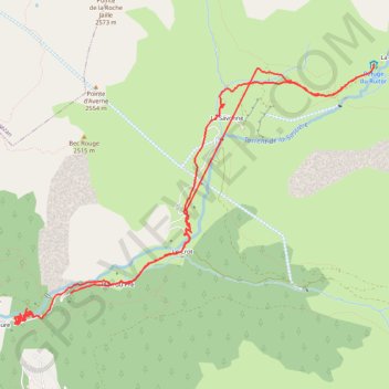 Itinéraire Refuge du Ruitor, distance, dénivelé, altitude, carte, profil, trace GPS