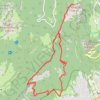 Itinéraire Bec Charvet par le Pas de la Branche, distance, dénivelé, altitude, carte, profil, trace GPS