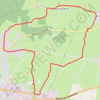 Itinéraire ITICENBERV50B9SB, distance, dénivelé, altitude, carte, profil, trace GPS