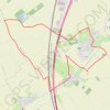 Itinéraire Wancourt - Heninel - Domaine des cascades, distance, dénivelé, altitude, carte, profil, trace GPS