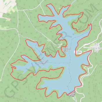 Itinéraire 2017-10-14 08:36, distance, dénivelé, altitude, carte, profil, trace GPS