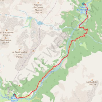 Itinéraire 2018-03-25_15-28-20, distance, dénivelé, altitude, carte, profil, trace GPS