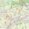 Itinéraire De Bouchain direction la forêt de Wallers, distance, dénivelé, altitude, carte, profil, trace GPS