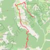 Itinéraire Archiane Chatillon par le Glandasse, distance, dénivelé, altitude, carte, profil, trace GPS