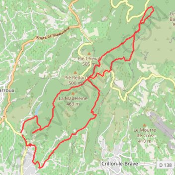 Itinéraire Du Paty à la Combe d'Aze, distance, dénivelé, altitude, carte, profil, trace GPS