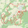Itinéraire Nouzilly, distance, dénivelé, altitude, carte, profil, trace GPS