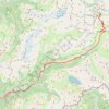 Itinéraire Modane-Col de l'Iseran, distance, dénivelé, altitude, carte, profil, trace GPS