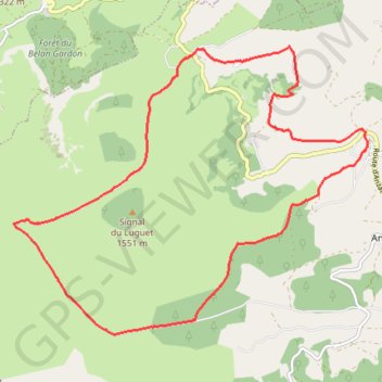 Itinéraire ITI0134, distance, dénivelé, altitude, carte, profil, trace GPS