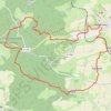 Itinéraire Randonnée des Colettes, distance, dénivelé, altitude, carte, profil, trace GPS